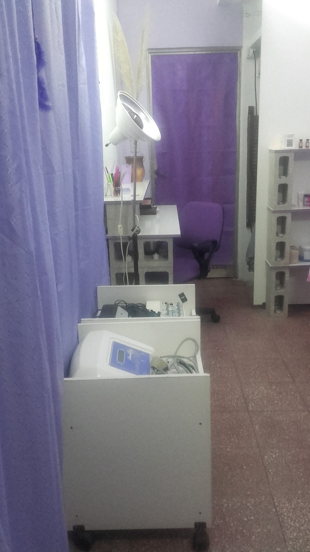 Sala de masajes climatizada
